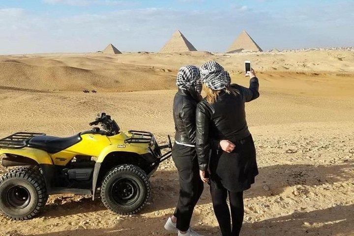 Quad Bike At Giza Pyramids Desert (ATV)