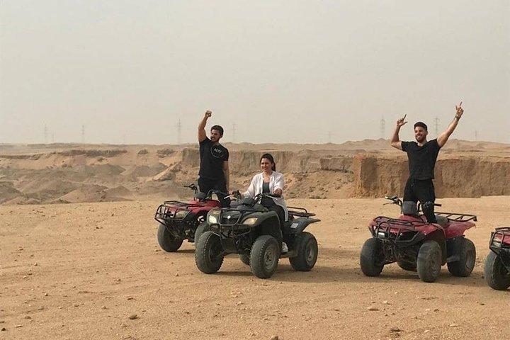 Quad Bike At Giza Pyramids Desert (ATV)