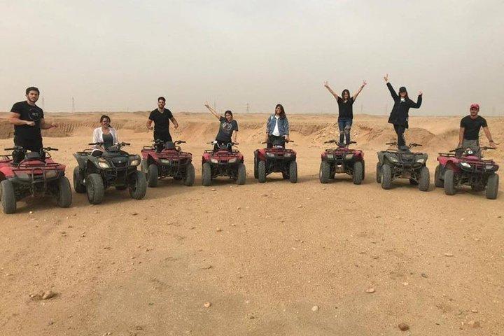 Quad Bike At Giza Pyramids Desert (ATV)