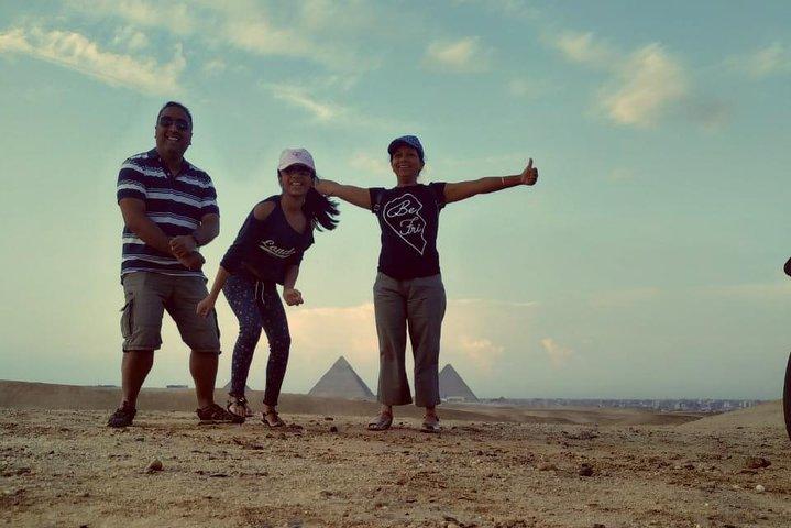 Desert Safari Around The Pyramids on a Quad Bike