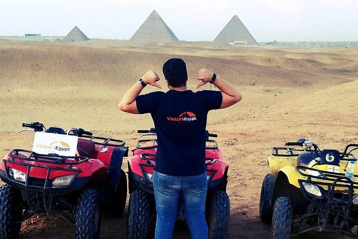 Desert Safari Around The Pyramids on a Quad Bike
