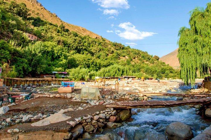 Atlas mountains & water falls/guided hike & Lunch