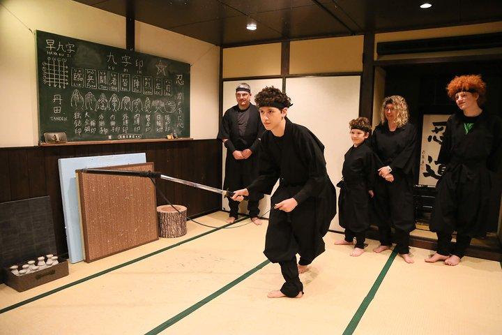 Ninja 1-hour Hands-on Lesson by Japanese master in Kyoto -Entry