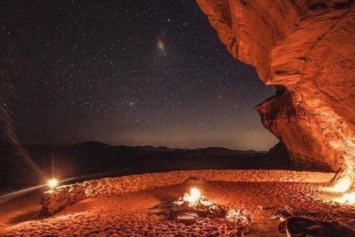 Half day tour and overnight stay in luxury tents
