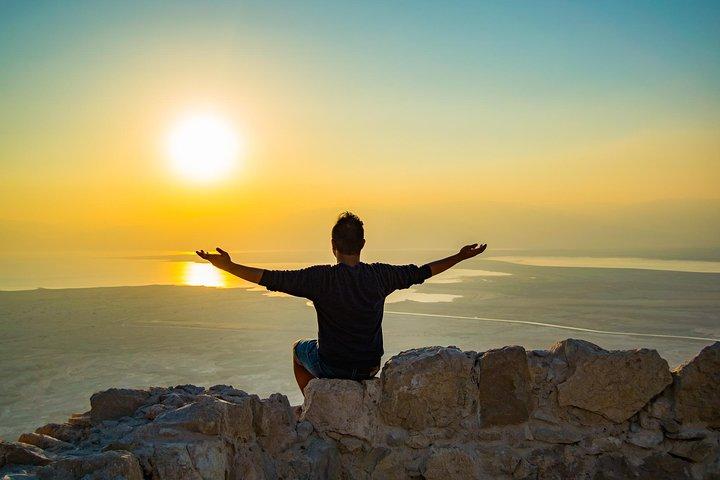 Dead Sea, Masada at Sunrise and Ein Gedi Tour from Jerusalem