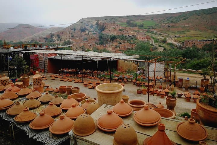 Day trip to Atlas mountains waterfall & Agafay camel Ride experience