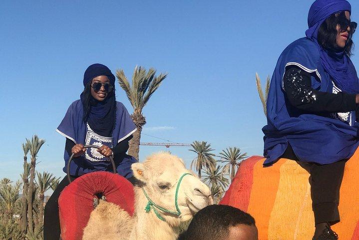 Marrakech Beautifull Sunset Camel Ride Experience