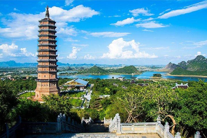 Ninh Binh - Bai Dinh - Trang An - Mua Cave Day Trip: Walking, Hiking, Boat trip