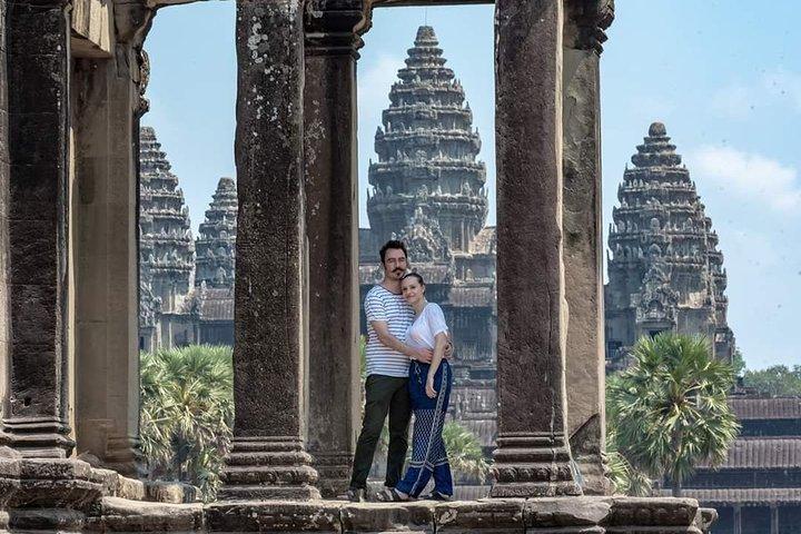 Angkor Wat Sunrise and Sunset