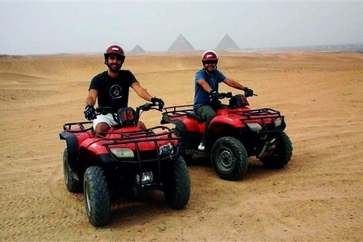 Ultimate Giza Pyramids Quad Bike Desert Adventure