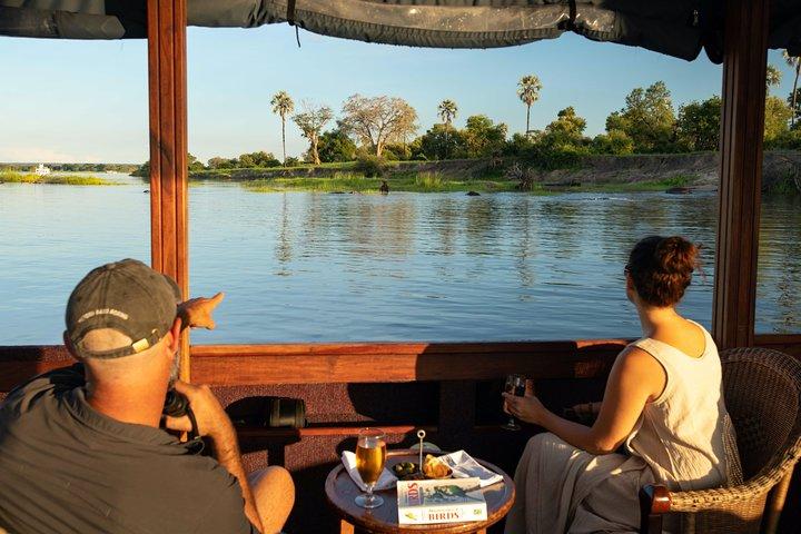 Sunset Cruise over Zambezi River from Victoria Falls