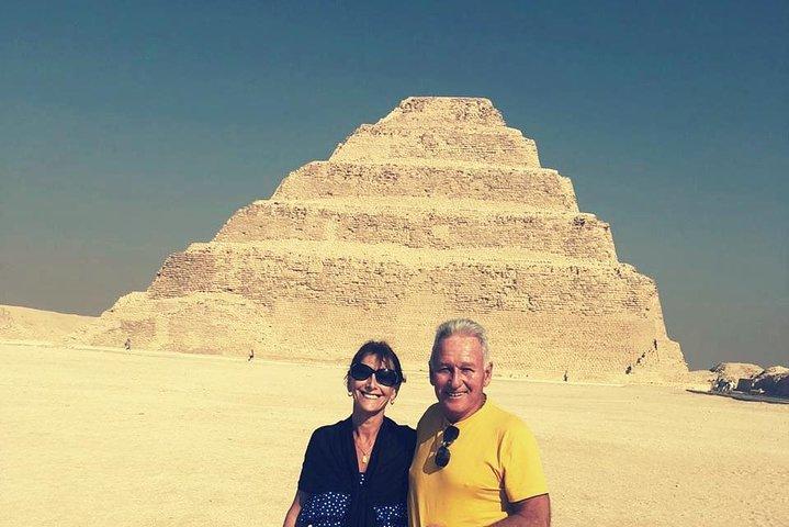 Sakkara pyramids, Memphis City and Dahshur Private Day Tour