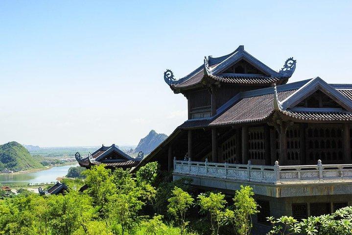 Bai Dinh Pagoda Trang An Boat Trip Day Tour by Limousine