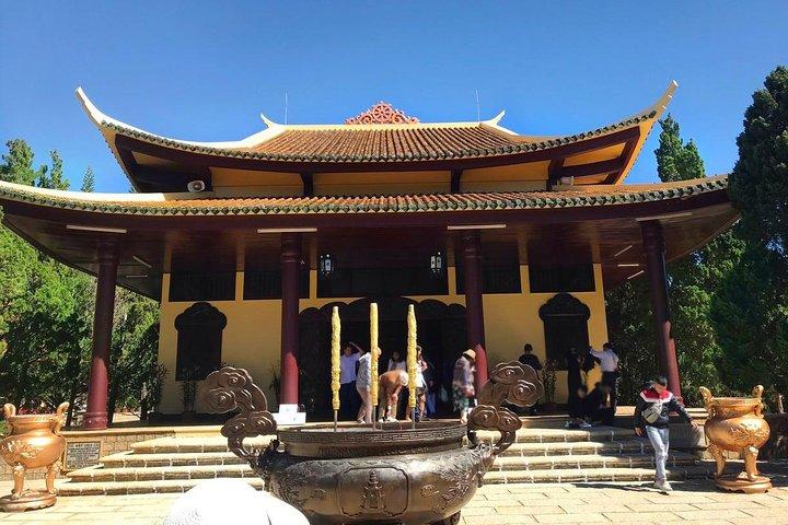 Da Lat Full-day Tour with Langbiang Mountain, Datanla Waterfall, Crazy House