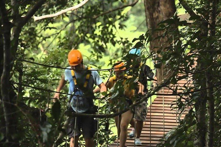 Flying Hanuman Ziplining Experience in Phuket with Return Transfer