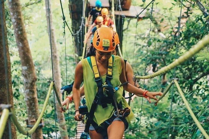 Flying Hanuman Ziplining Experience in Phuket with Return Transfer