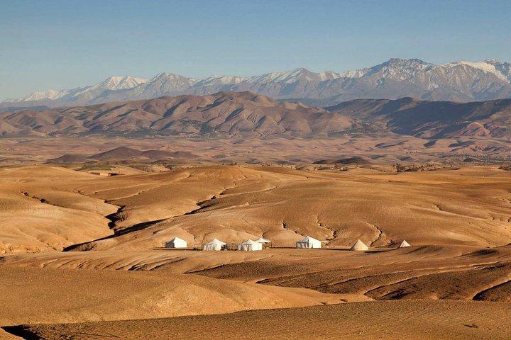 Desert Agafay and Atlas Mountains & Camel ride Day Trip From Marrakech