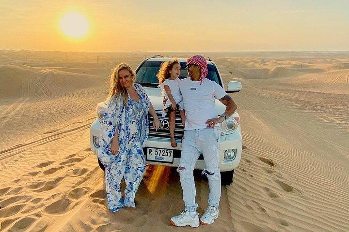 Red Dune Desert Safari with BBQ Dinner, Sand Boarding Dance Shows
