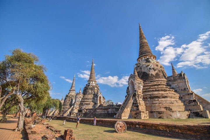 Ayutthaya Full Day Tour with Traditional Lunch by River Cruise (Grand Pearl)