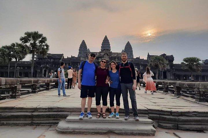 Angkor Wat Sunrise and Sunset