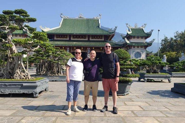 Day&NightlifeTour Da Nang city with Marble Moutain,Monkey Mountain,Dragon Bridge
