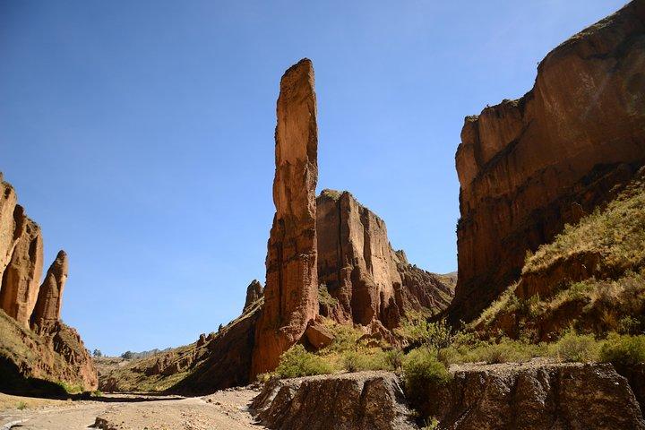 Private Palca Canyon Tour from La Paz with optional stop at Valle de las Animas