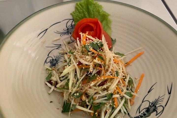 Private cooking class and rural market visit with chef