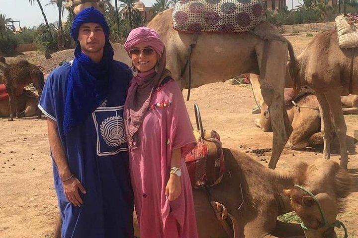 Marrakech: Agafay Desert Quad bike & Camel Ride with Dinner Show