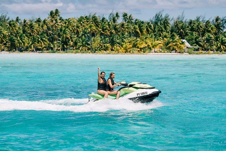 Bora Bora Jet Ski Tour, & Eco Shark / Ray Snorkel Cruise
