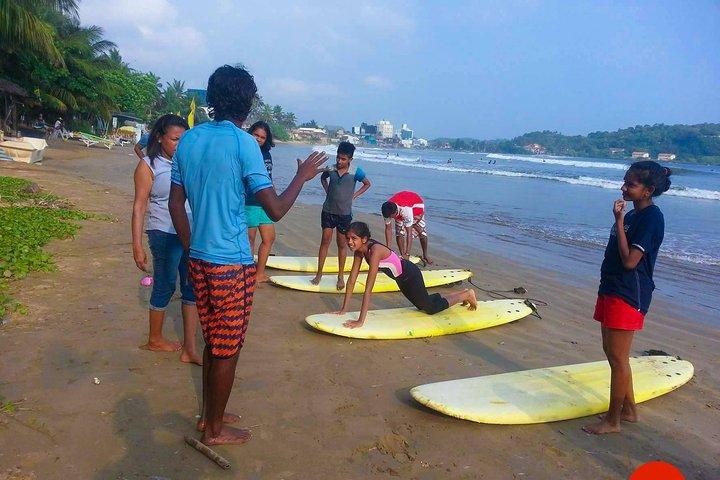 Surfing Lessons at Unawatuna