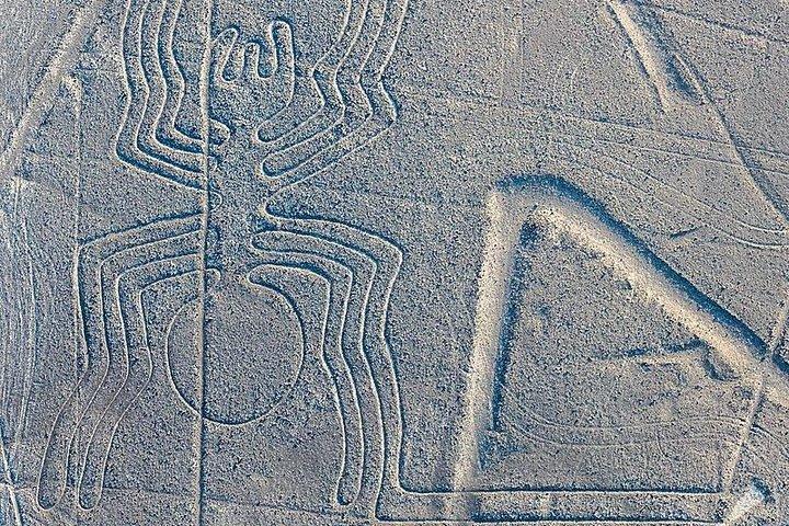 Overflight of Nazca Lines from Nazca