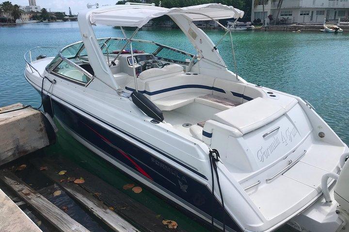 Miami Boat Tour, Haulover Sandbar, Raccoon Island and more