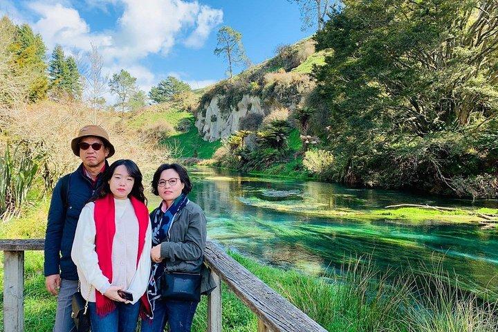 Blue Springs, Redwood Forest, Waiotapu Geothermal Park day Tour