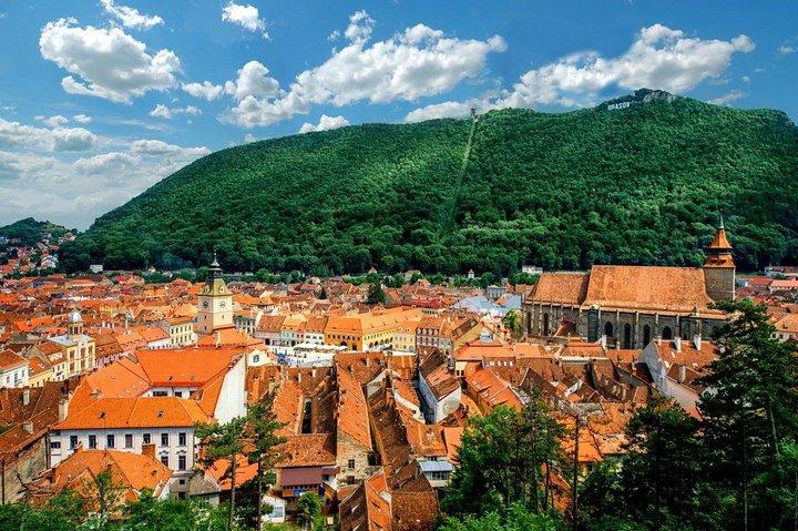 Departure Transfer: Brasov to Bucharest Airport OTP by Luxury Van