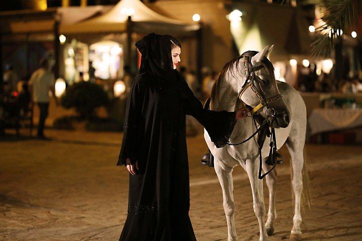 Dubai: Luxury Desert Fortress Dinner, Camel Ride & Live Shows