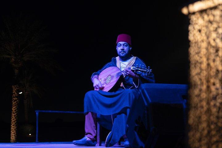 Dubai: Luxury Desert Fortress Dinner, Camel Ride & Live Shows