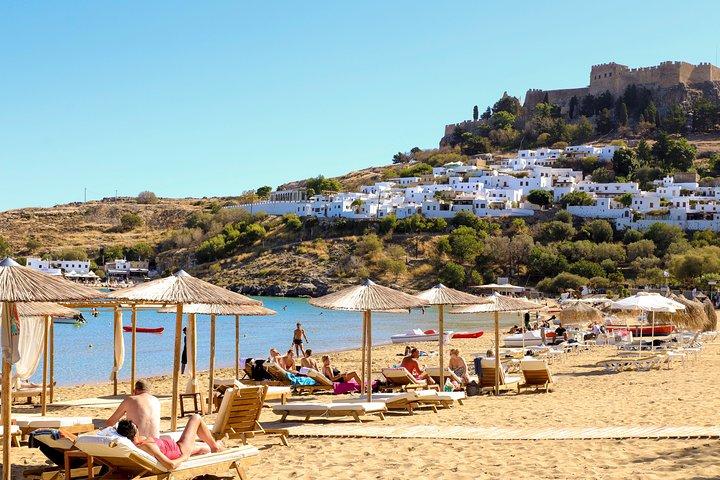 Lindos Day Cruise from Rhodes Town with Swimming stops and Hotel Transfers