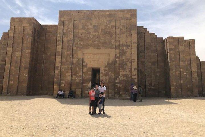 Private Tour Giza Pyramids,Sphinx, Sakkara ,Dahshur Pyramids,Lunch and Camel