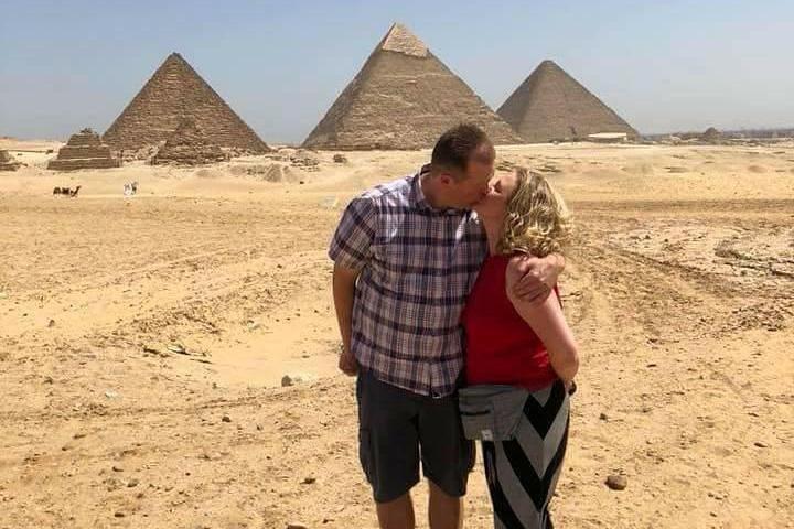 Cairo layover tour Giza pyramids and Sphinx