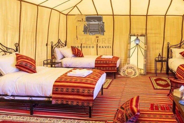 3 Days Private Tour from Marrakech To Fes with Luxury Desert Camp