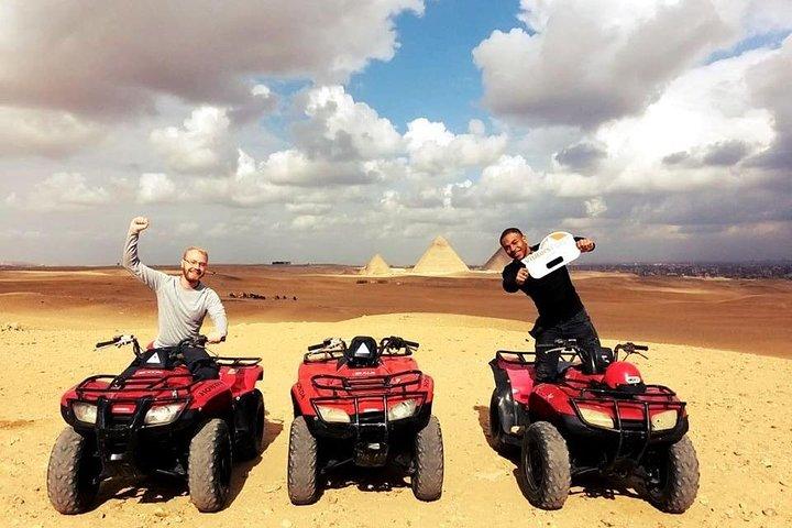 Quad Bike Ride around The Great Pyramids
