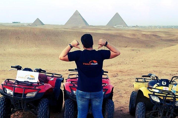 Quad Bike Ride around The Great Pyramids