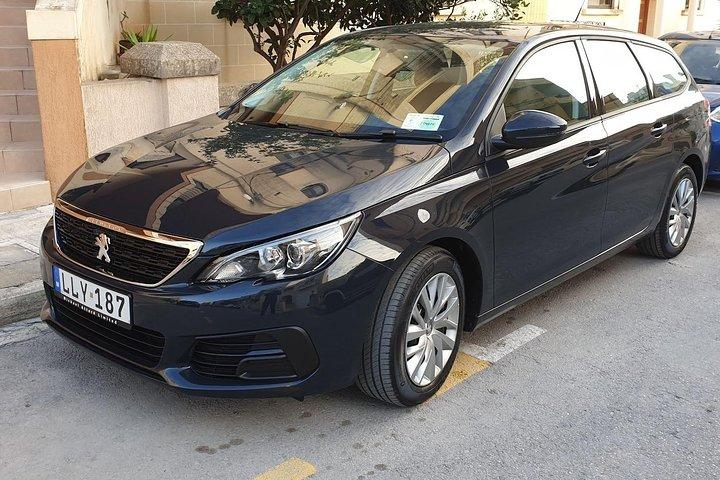 Private Malta Airport Cab to Sliema/St Julians/Gzira or Valletta