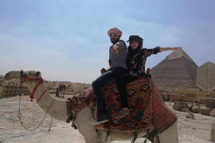 Camel Ride Around The Great Pyramids of Giza