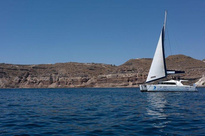 Luxury Caldera Cruise with a rich BBQ meal and drinks!