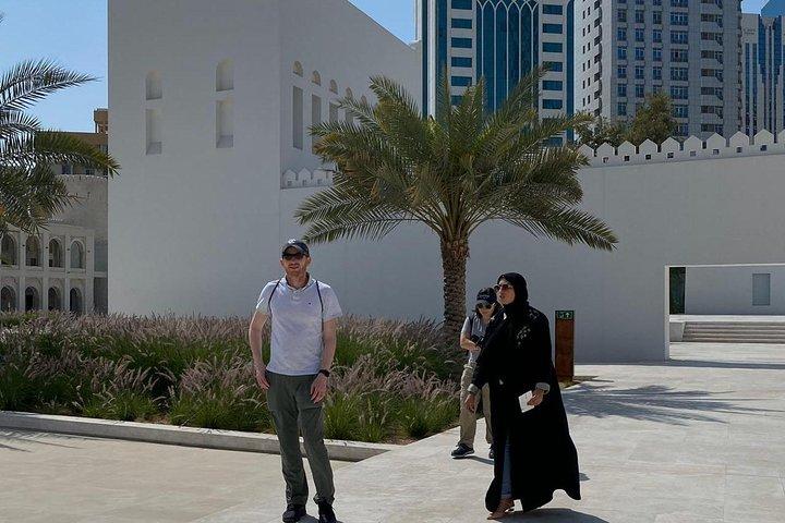 Private Abu Dhabi Downtown Walking tour with local Emirati