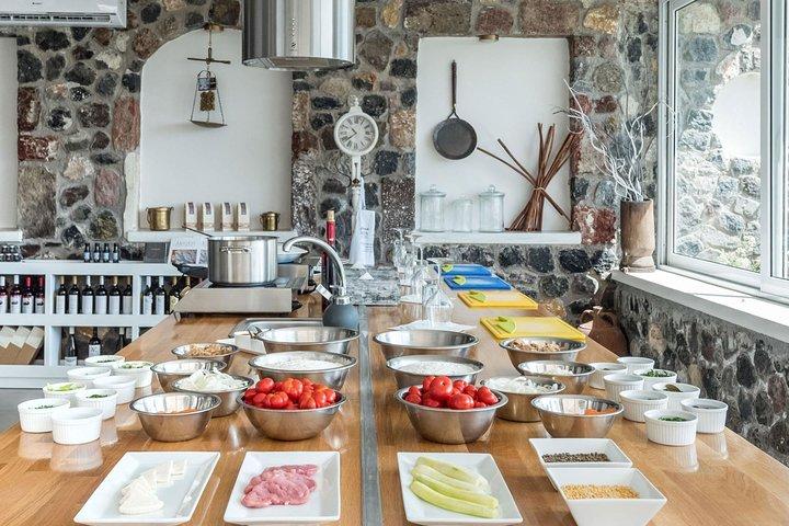 Santorini Farm-to-Table Cooking Class with a Local Chef, Christos