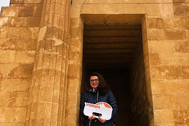 Pyramids, Memphis City and Sakkara Private tour