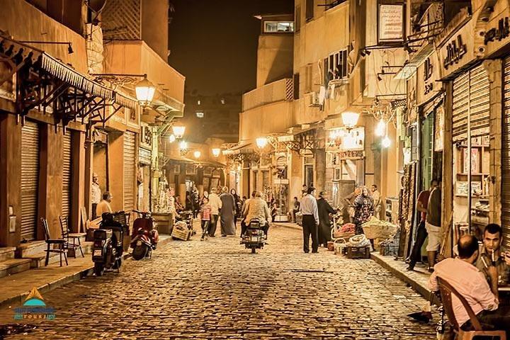 El-Moez Street and Khan Khalili Bazaar