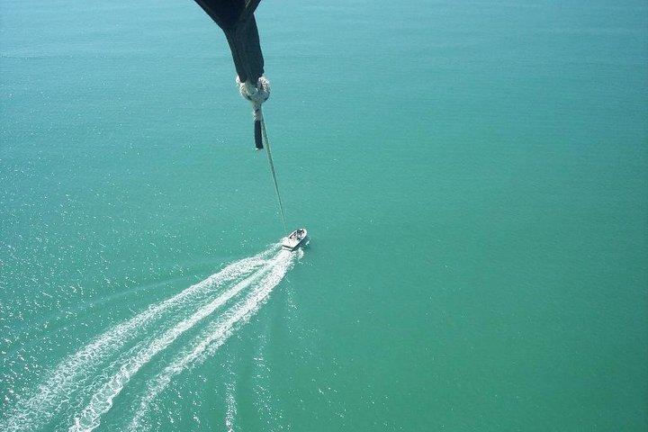 Parasailing Adventure above the Gulf of Mexico